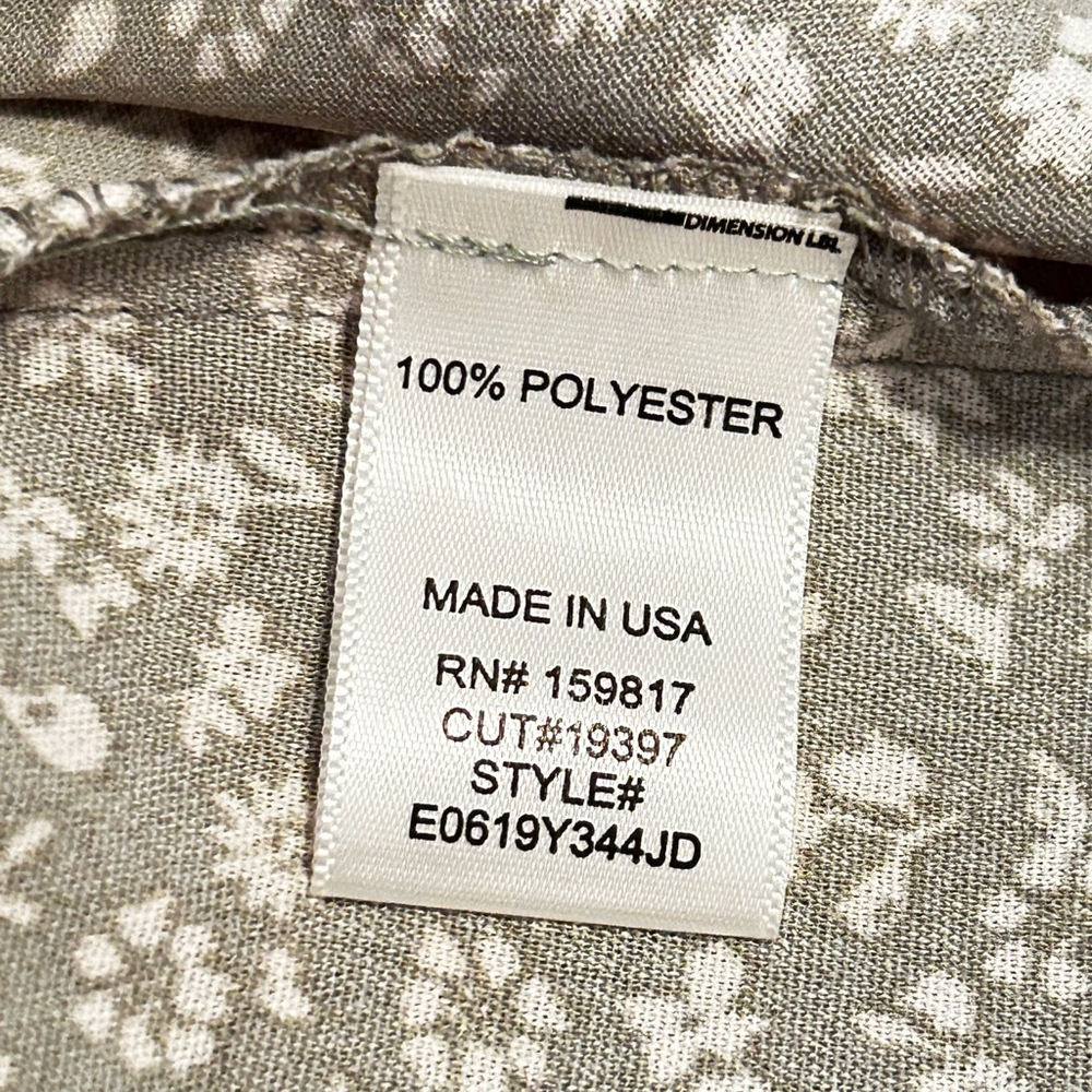 NWT altar’d state Floral Mini Dress, XS, Ivory and Sage - Picture 9 of 11